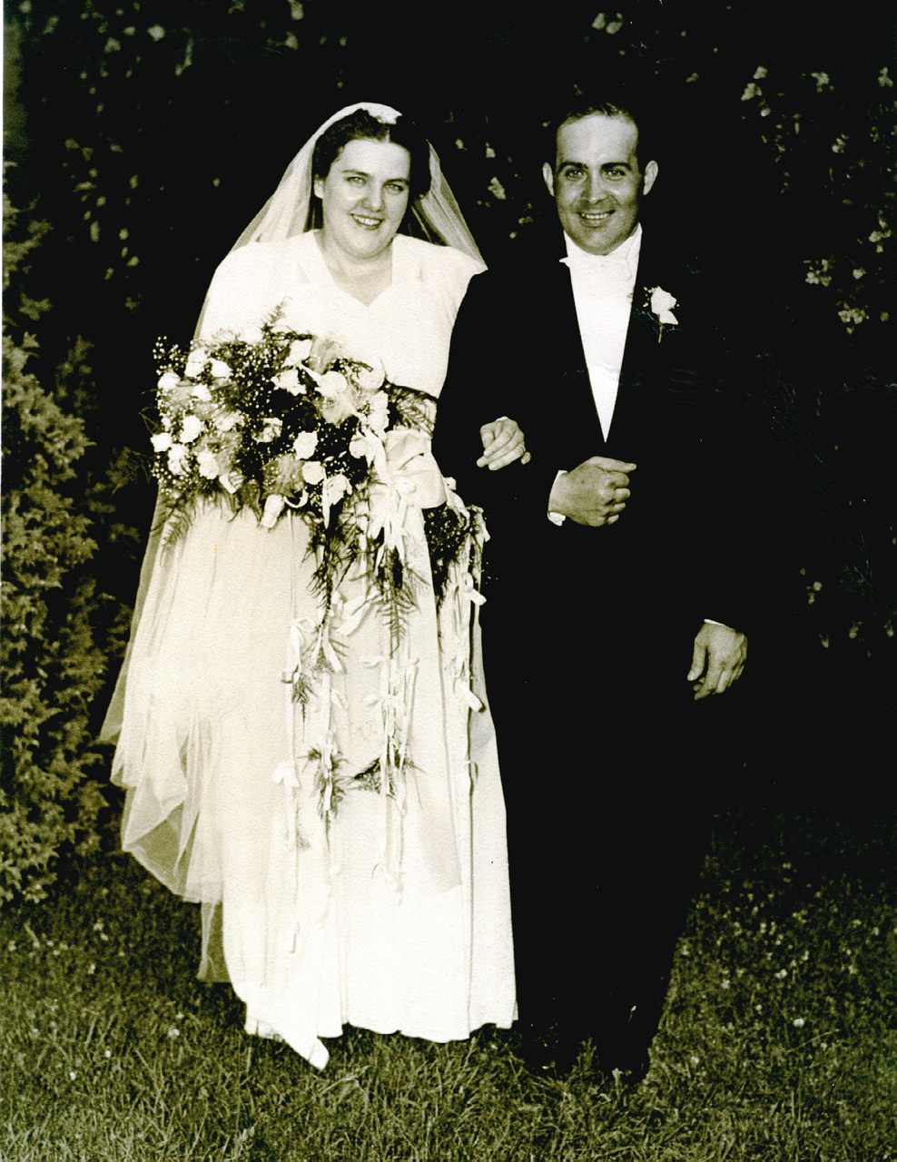 41-06-29, 14, Wedding, Blanche Klingelstein and Joe Bruno