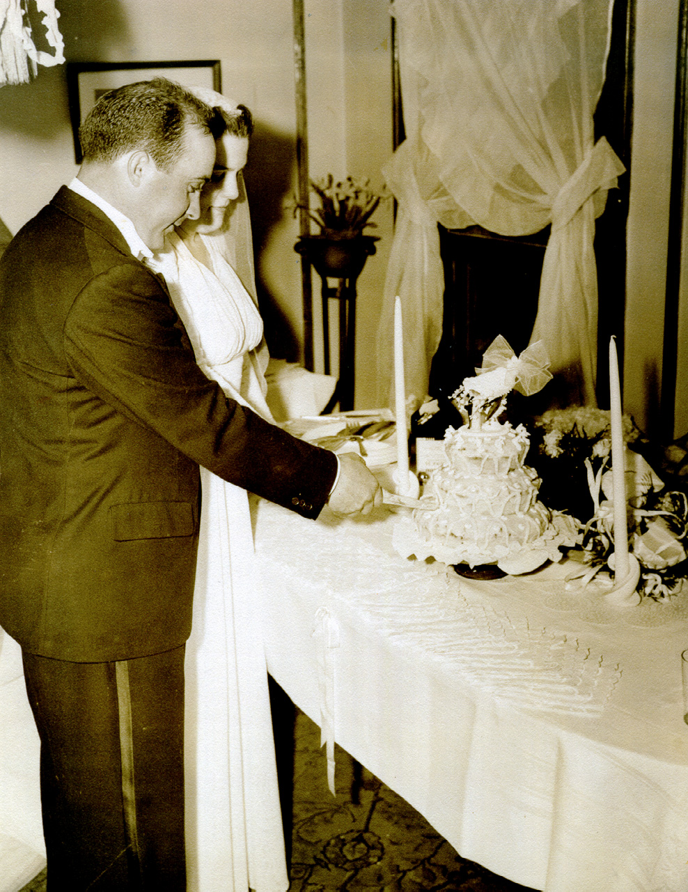 41-06-29, 15, Wedding, Blanche Klingelstein and Joe Bruno