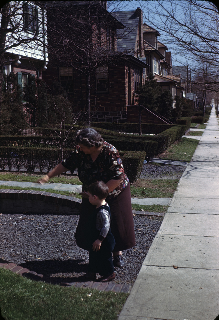 45-03-27, 02, Grandma (Nana) Bruno and Francis Bruno