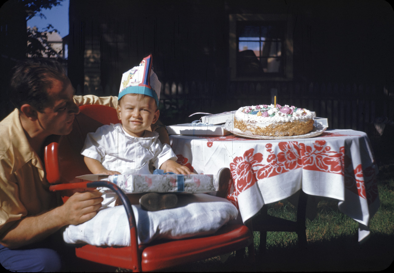 46-08-11, 07, Joe and Johnnie Rotio 1st Birthday