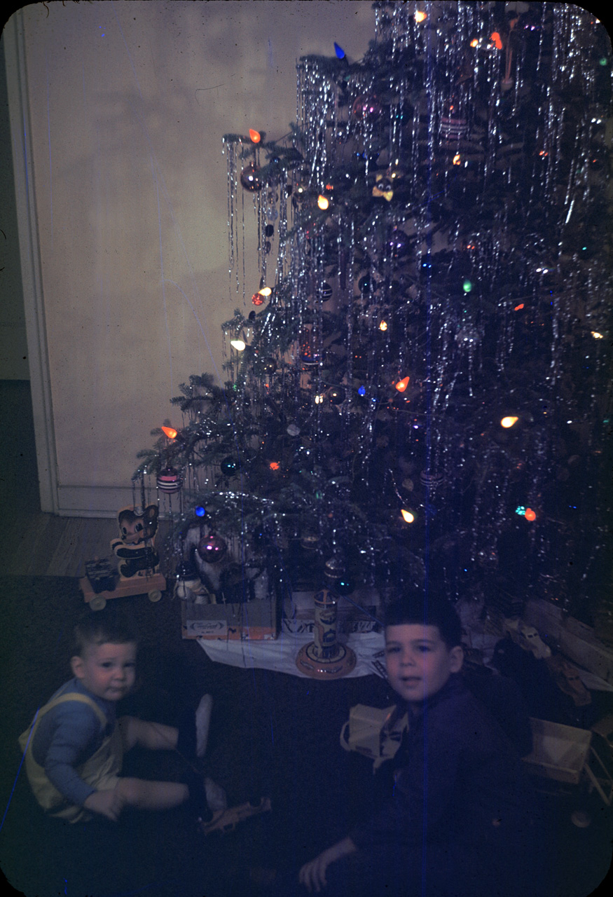 47-12-25, 02, Gerald and Francis, Christmas Tree