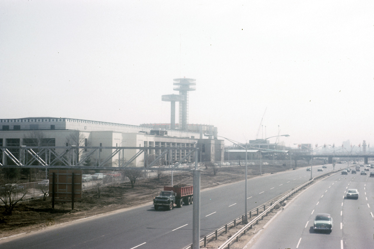 64-03-24, 08, World's Fair, under construction